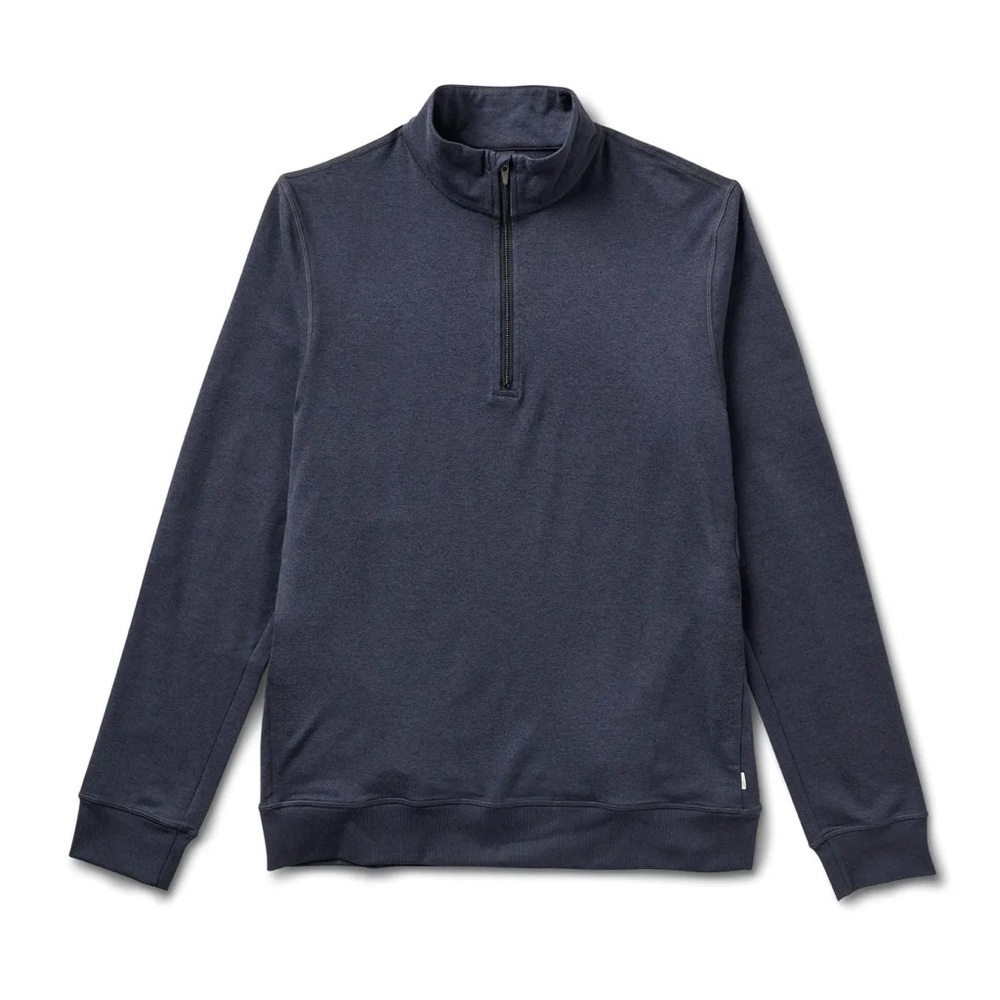 VUORI | Men's Navy Blue Coronado Quarter-Zip Half Zip Sweater XL Pull Over
